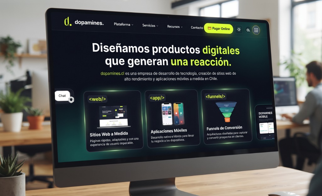 Dopamines.cl — Diseñamos productos digitales que generan una reacción